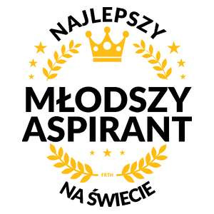 Najlepszy Młodszy Aspirant Na Świecie - Kubek Biały