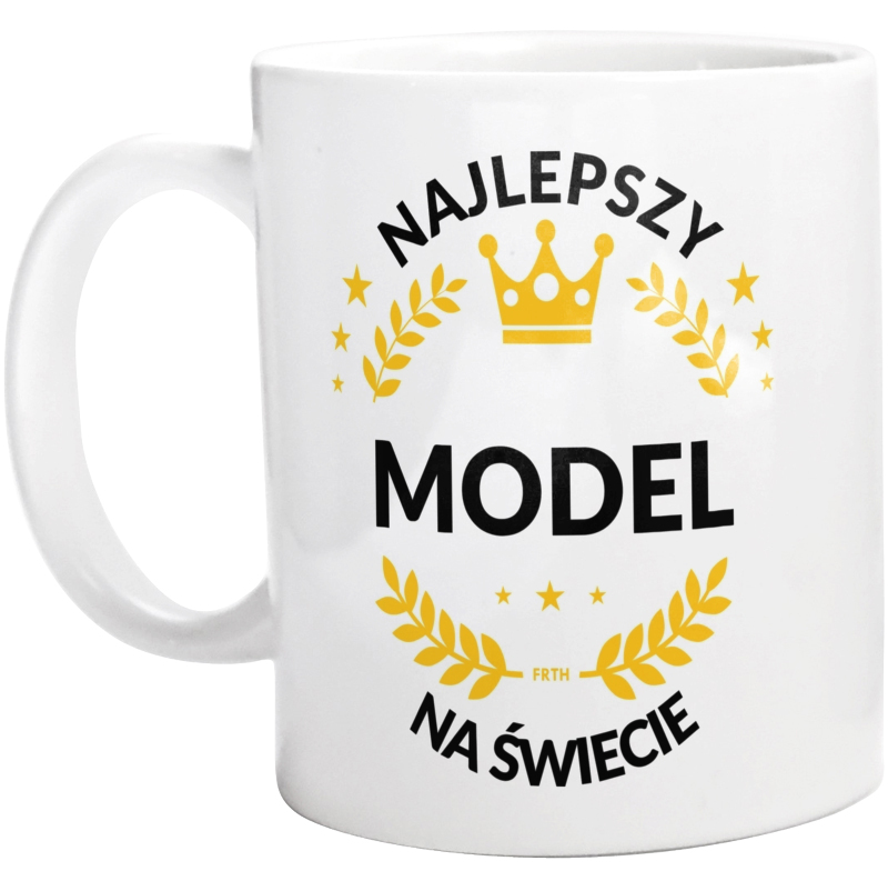 Najlepszy Model Na Świecie - Kubek Biały