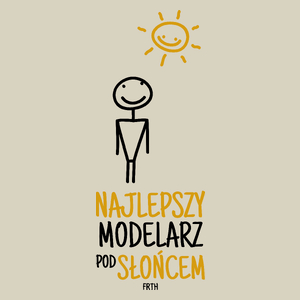 Najlepszy Modelarz Pod Słońcem - Torba Na Zakupy Natural