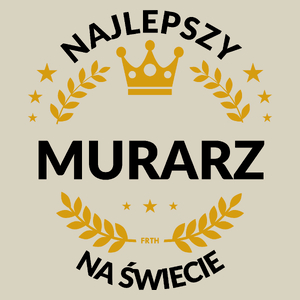 Najlepszy Murarz Na Świecie - Torba Na Zakupy Natural