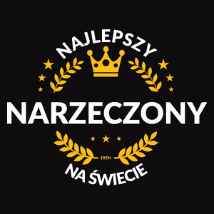 Najlepszy Narzeczony Na Świecie - Męska Bluza Czarna