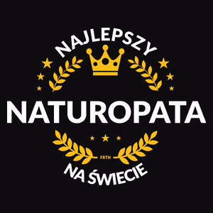 Najlepszy Naturopata Na Świecie - Męska Koszulka Czarna