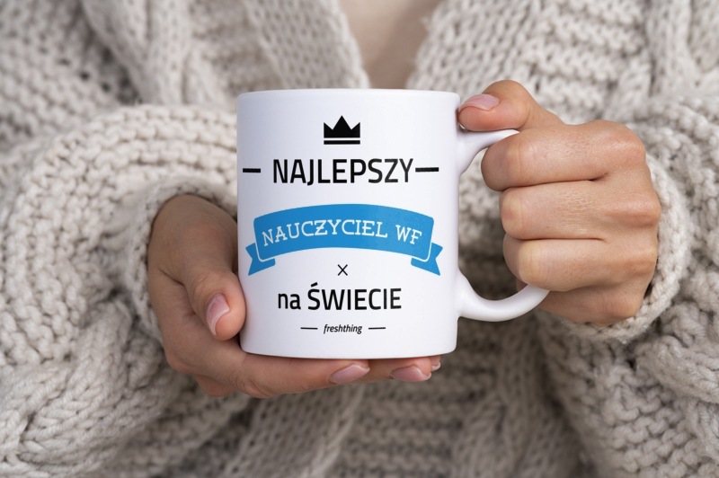 Najlepszy Nauczyciel Wf Na Świecie - Kubek Biały