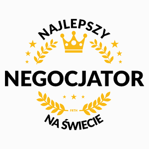 Najlepszy Negocjator Na Świecie - Poduszka Biała