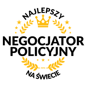 Najlepszy Negocjator Policyjny Na Świecie - Kubek Biały