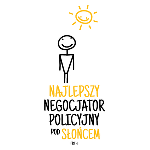 Najlepszy Negocjator Policyjny Pod Słońcem - Kubek Biały