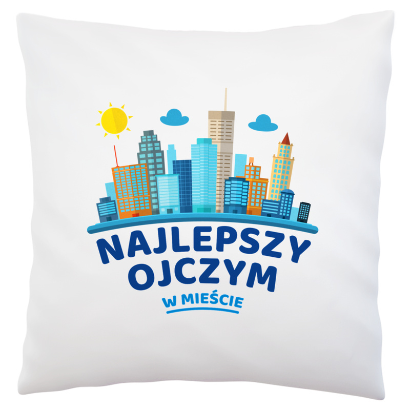 Najlepszy Ojczym W Mieście - Poduszka Biała