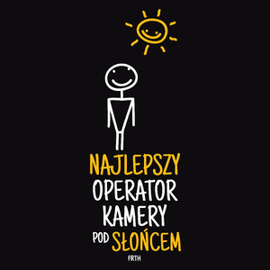 Najlepszy Operator Kamery Pod Słońcem - Męska Koszulka Czarna