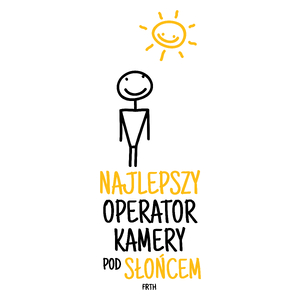 Najlepszy Operator Kamery Pod Słońcem - Kubek Biały