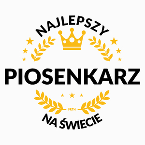 Najlepszy Piosenkarz Na Świecie - Poduszka Biała