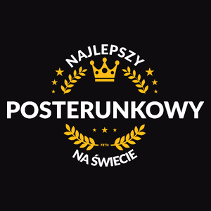 Najlepszy Posterunkowy Na Świecie - Męska Koszulka Czarna