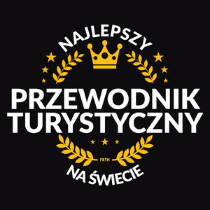 Najlepszy Przewodnik Turystyczny Na Świecie - Męska Koszulka Czarna