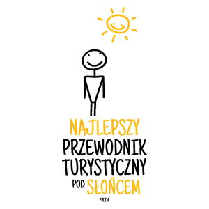 Najlepszy Przewodnik Turystyczny Pod Słońcem - Kubek Biały