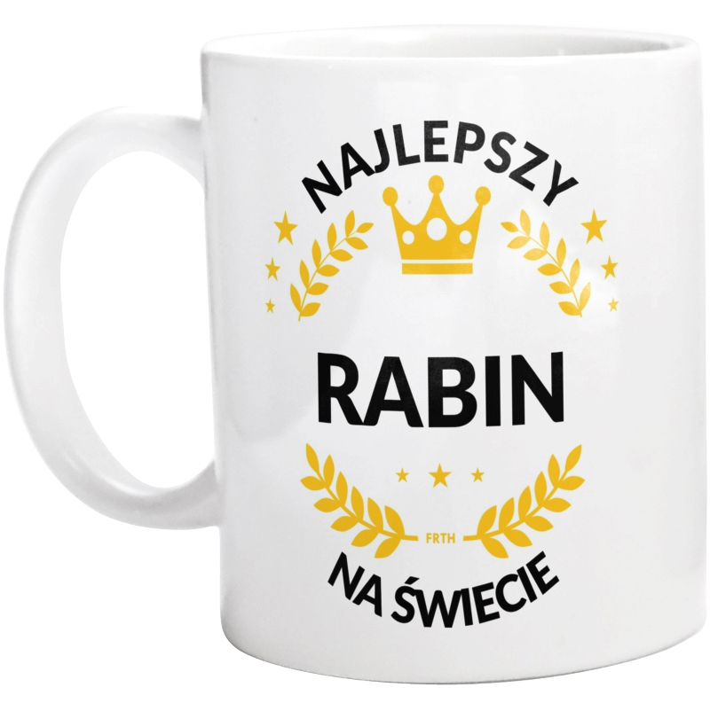 Najlepszy Rabin Na Świecie - Kubek Biały