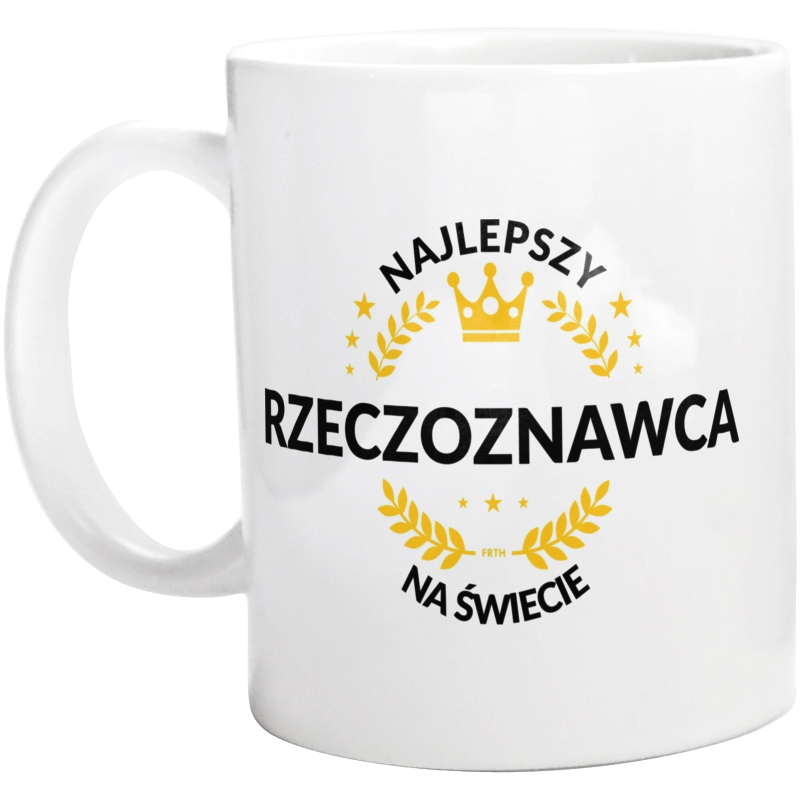 Najlepszy Rzeczoznawca Na Świecie - Kubek Biały