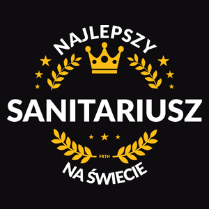 Najlepszy Sanitariusz Na Świecie - Męska Koszulka Czarna