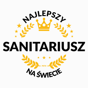 Najlepszy Sanitariusz Na Świecie - Poduszka Biała