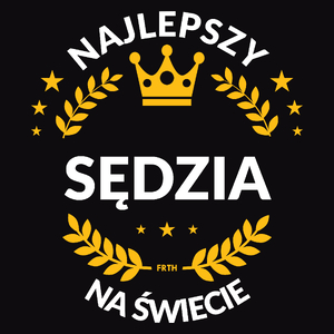 Najlepszy Sędzia Na Świecie - Męska Koszulka Czarna