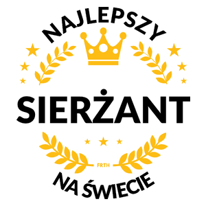 Najlepszy Sierżant Na Świecie - Kubek Biały