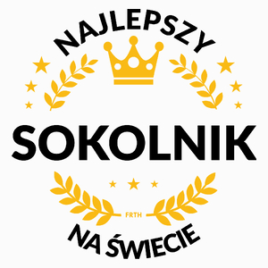 Najlepszy Sokolnik Na Świecie - Poduszka Biała