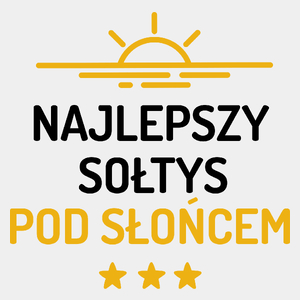 Najlepszy Sołtys Pod Słońcem - Męska Koszulka Biała