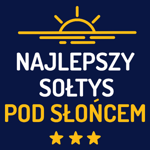 Najlepszy Sołtys Pod Słońcem - Męska Koszulka Ciemnogranatowa