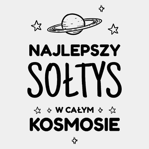 Najlepszy Sołtys W Kosmosie - Męska Koszulka Biała