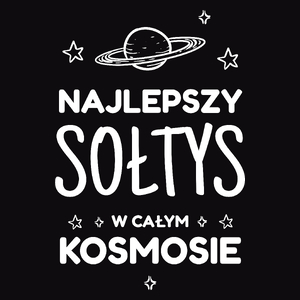 Najlepszy Sołtys W Kosmosie - Męska Koszulka Czarna