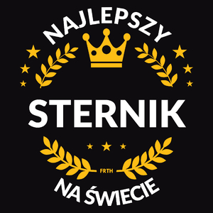 Najlepszy Sternik Na Świecie - Męska Koszulka Czarna