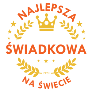 Najlepszy Świadkowa Na Świecie - Kubek Biały