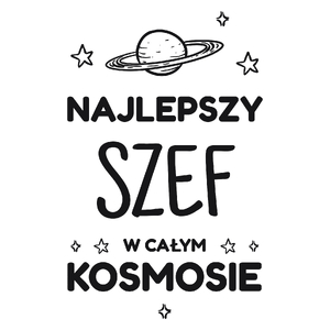 Najlepszy Szef W Kosmosie - Kubek Biały