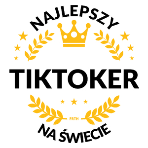 Najlepszy Tiktoker Na Świecie - Kubek Biały