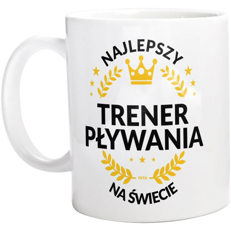 Najlepszy Trener Pływania Na Świecie - Kubek Biały