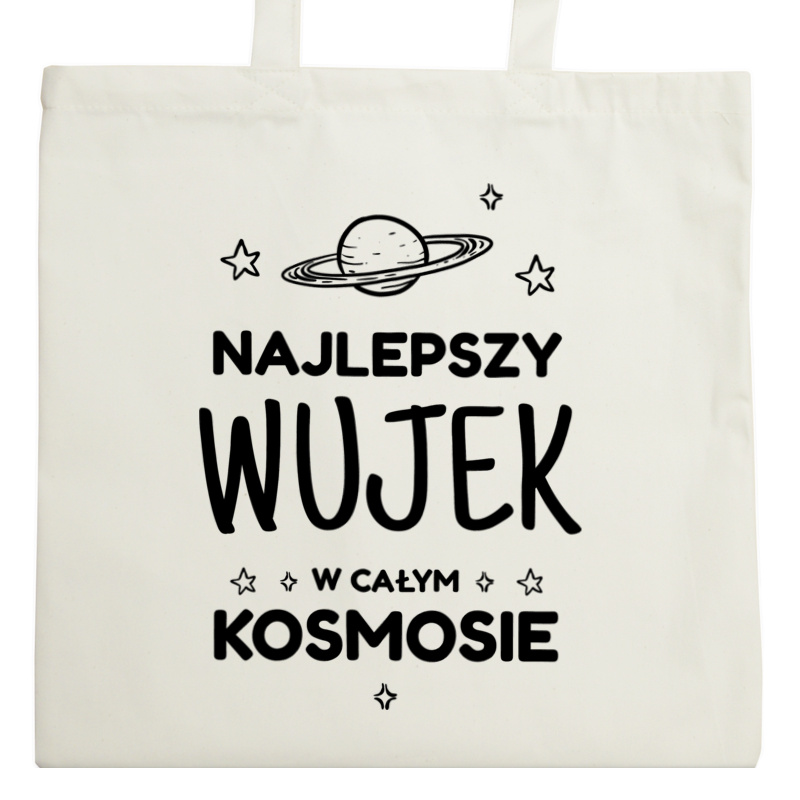 Najlepszy Wujek W Kosmosie - Torba Na Zakupy Natural