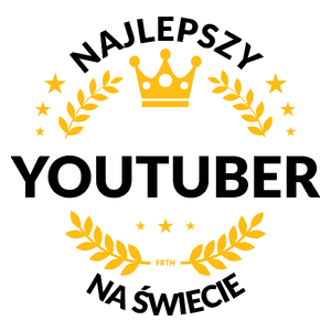 Najlepszy Youtuber Na Świecie - Kubek Biały