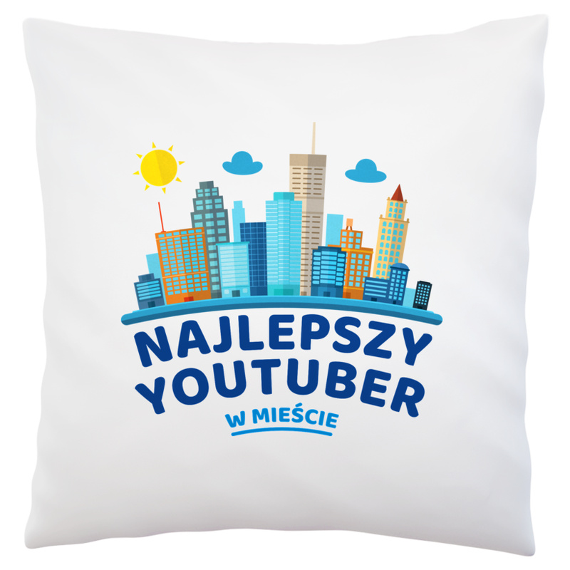 Najlepszy Youtuber W Mieście - Poduszka Biała