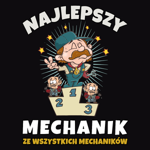 Najlepszy Z Najlepszych Mechanik - Męska Bluza Czarna