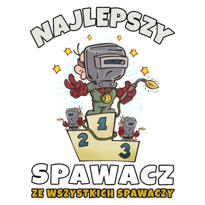 Najlepszy Z Najlepszych - Spawacz - Kubek Biały