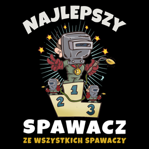 Najlepszy Z Najlepszych - Spawacz - Torba Na Zakupy Czarna