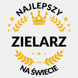 Najlepszy Zielarz Na Świecie - Męska Koszulka Biała