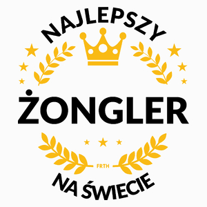 Najlepszy Żongler Na Świecie - Poduszka Biała