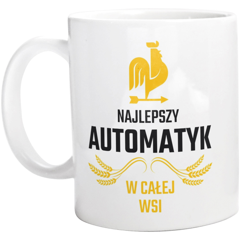 Najlepszy automatyk w całej wsi - Kubek Biały