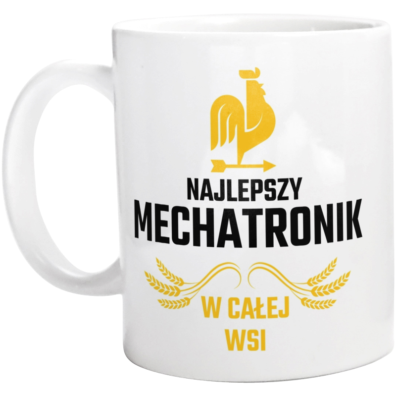 Najlepszy mechatronik w całej wsi - Kubek Biały