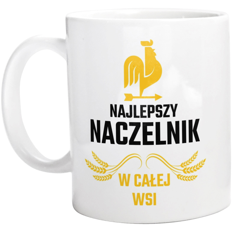 Najlepszy naczelnik w całej wsi - Kubek Biały