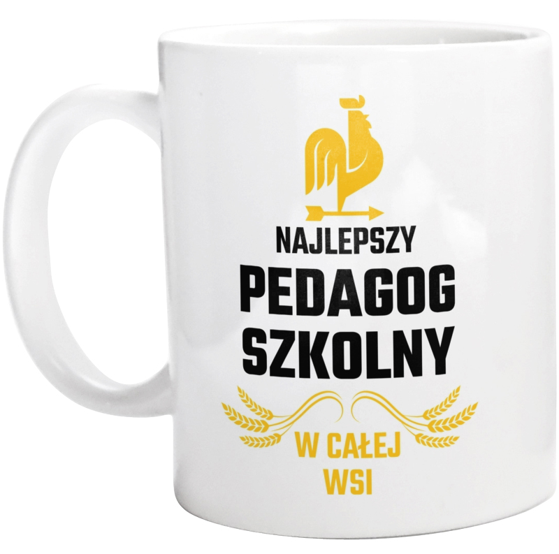 Najlepszy pedagog szkolny w całej wsi - Kubek Biały