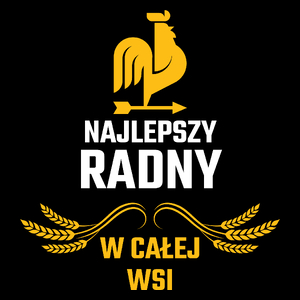 Najlepszy radny w całej wsi - Torba Na Zakupy Czarna