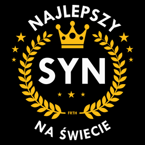 Najlepszy syn na świecie - Torba Na Zakupy Czarna