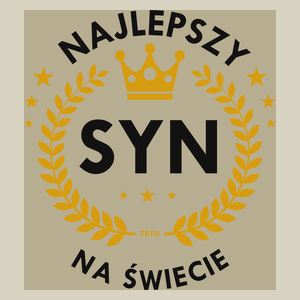 Najlepszy syn na świecie - Torba Na Zakupy Natural