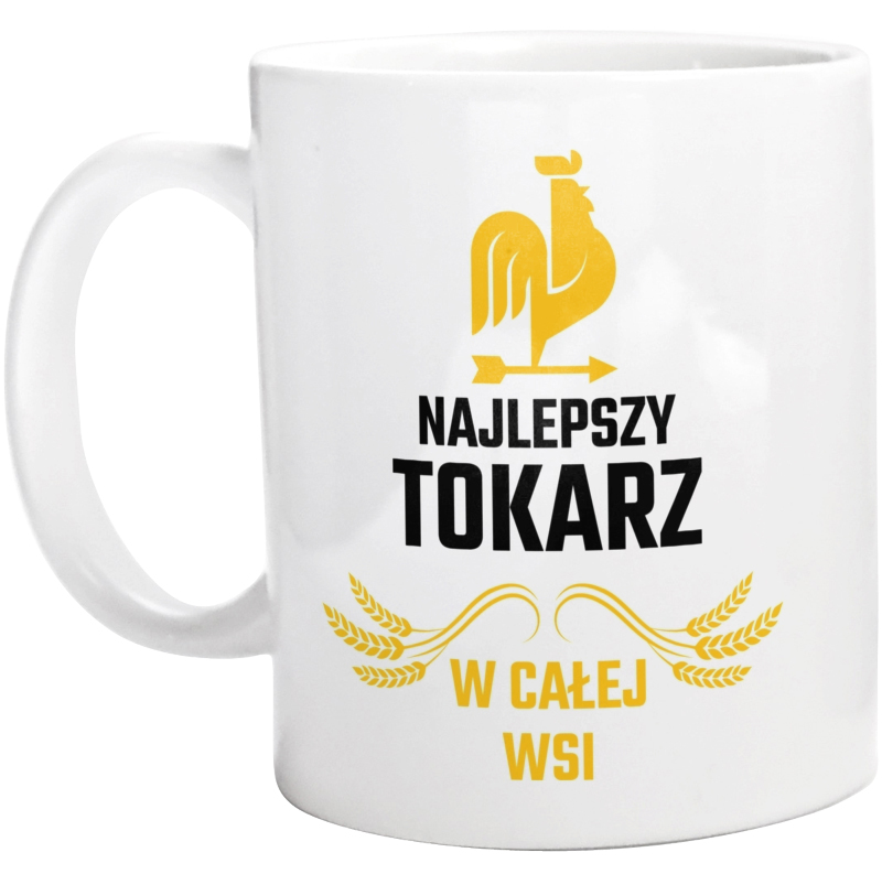 Najlepszy tokarz w całej wsi - Kubek Biały