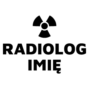 Napis Radiolog - Kubek Biały